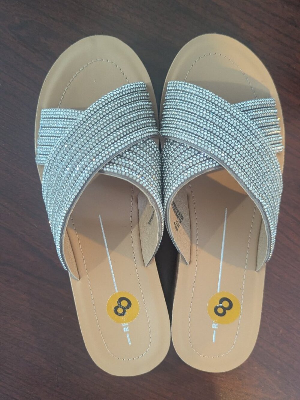 NWT Size 8 Sparkly Sandals